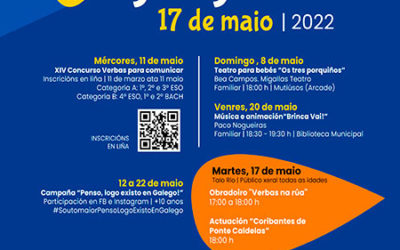 Día das letras Galegas; 17 de maio de 2022